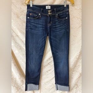Hudson Jeans Ginny Crop Straight w/cuff